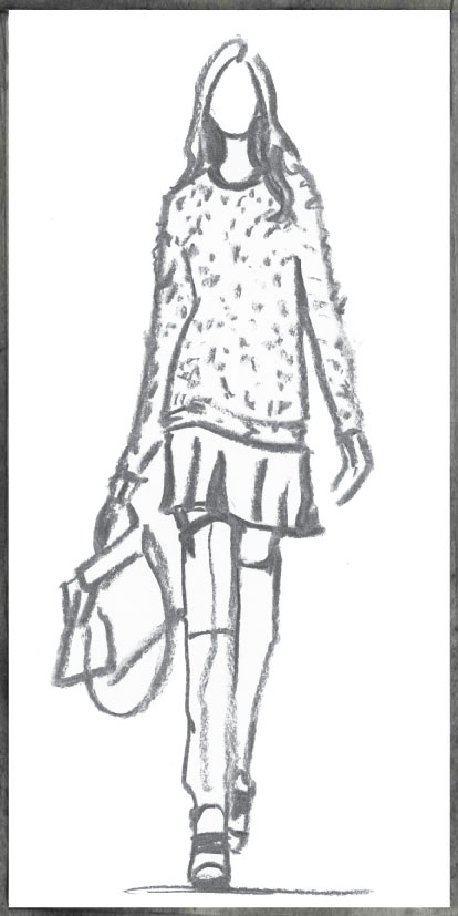 In Sight: Fashion Week Sketches – 1
