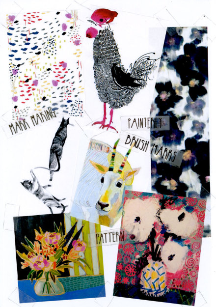 Loving Now: Painterly Brush Marks & Pattern
