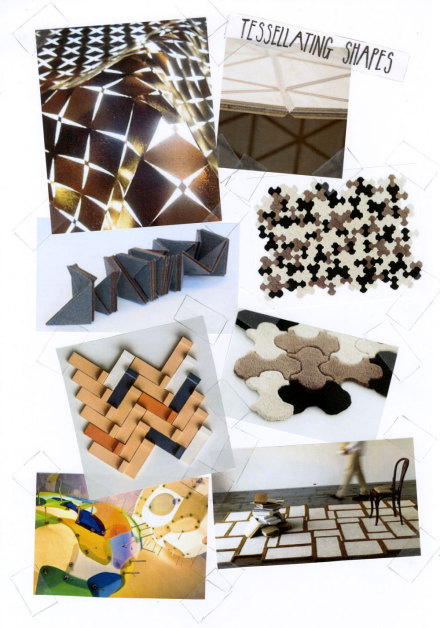Loving Now: Tessellating Shapes